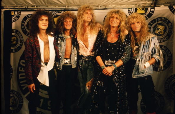 The Rock Group Whitesnake Attends the MTV Music Awards